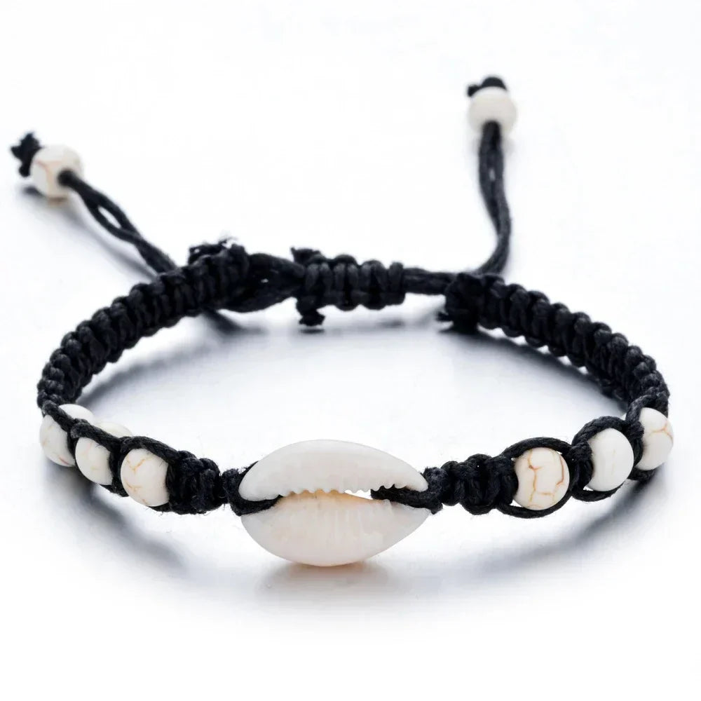 Armband - OceanWave - Sterster Charm - Vlecht Design