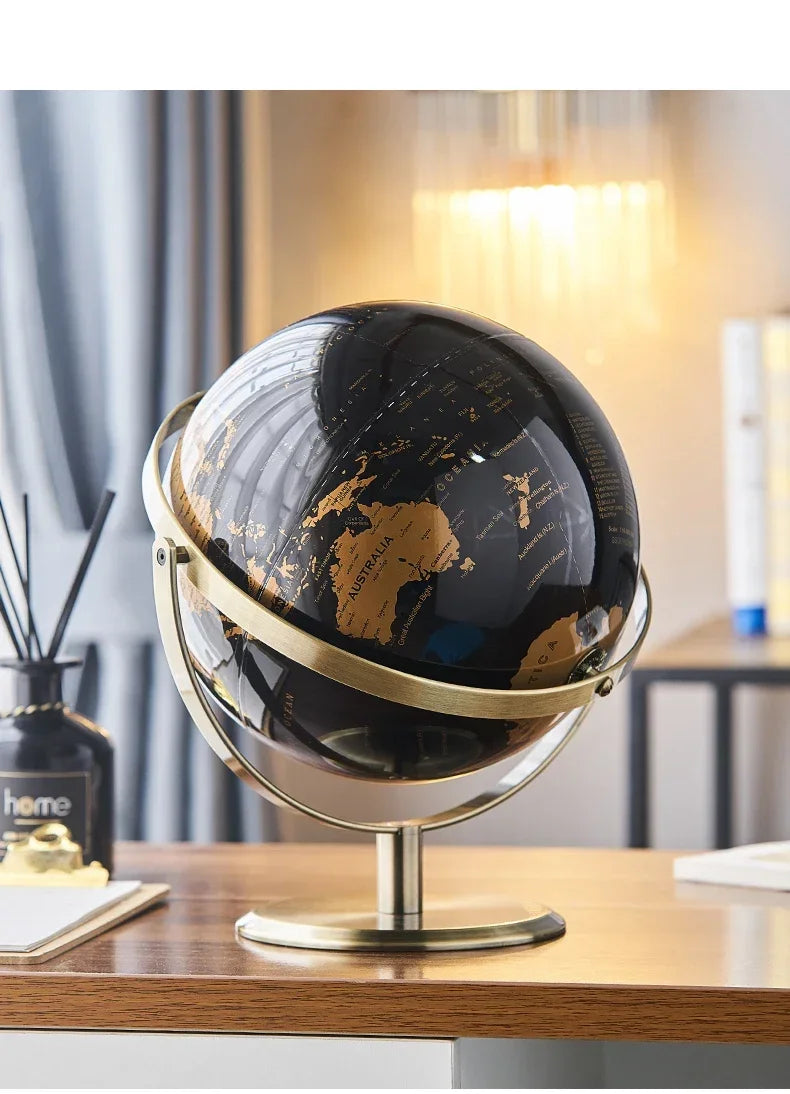 Globe - WorldSphere - Metalen Stand - Decoratief Stuk
