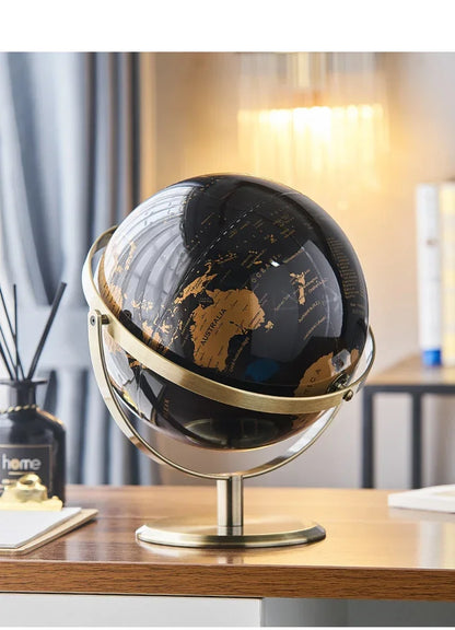 Globe - WorldSphere - Metalen Stand - Decoratief Stuk