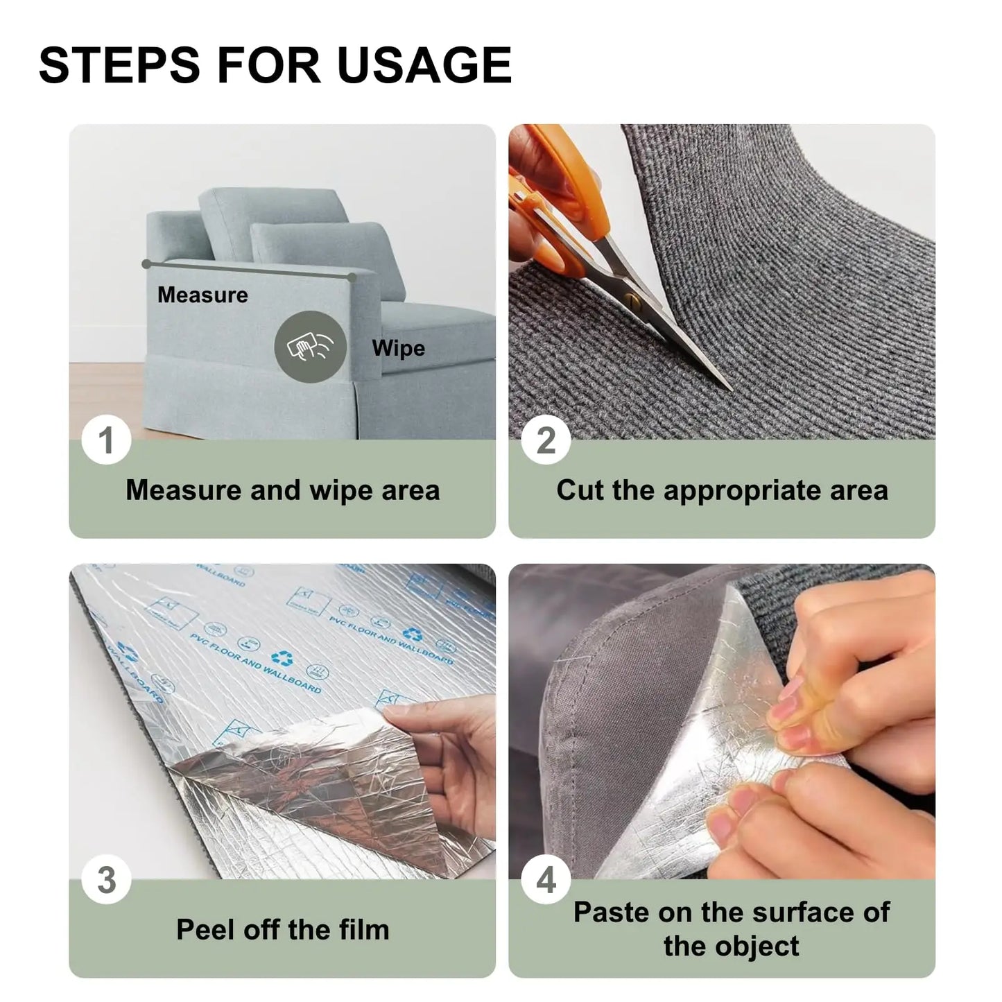 Krabmat - ProtectoPad - Zelfklevend - Meubel Bescherming