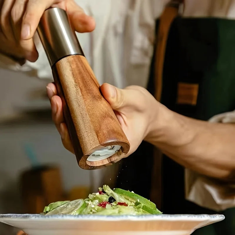 Pepermolen - GrindPro - Houten Handmatig - Multifunctioneel Keukengerei