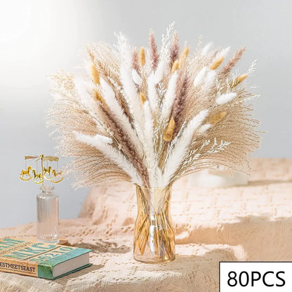 Gedroogd Bloemen Boeket - BohoFlora - Landelijke Decoratie - Natuurlijke Esthetiek