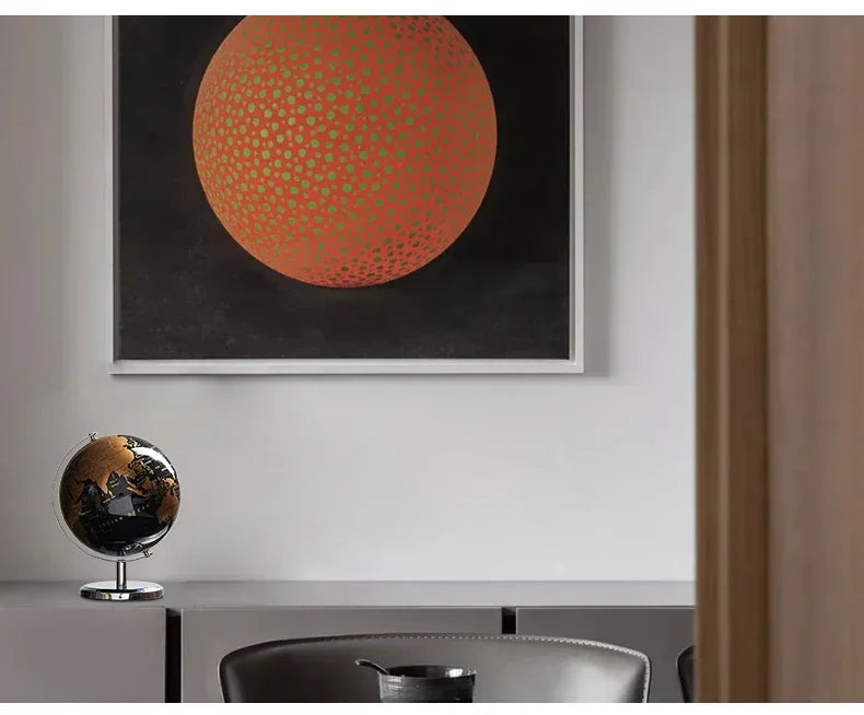 Globe - WorldSphere - Metalen Stand - Decoratief Stuk