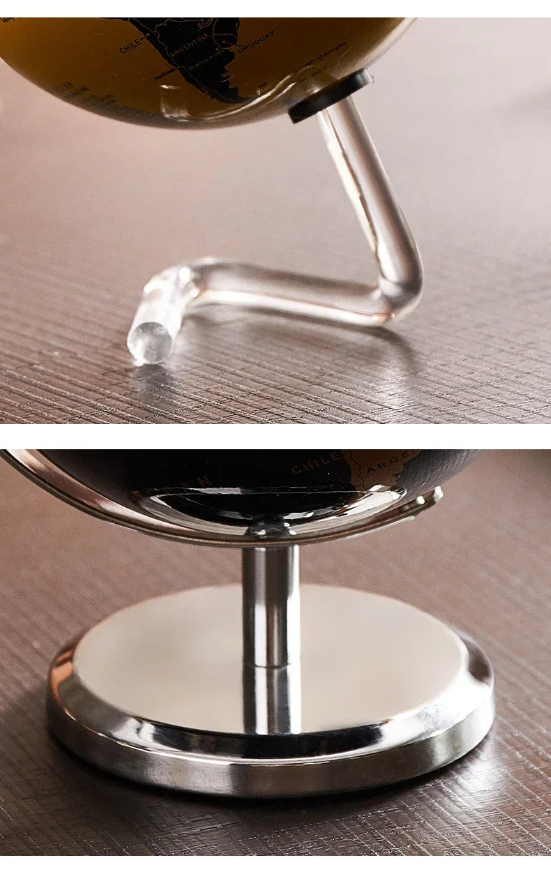 Globe - WorldSphere - Metalen Stand - Decoratief Stuk