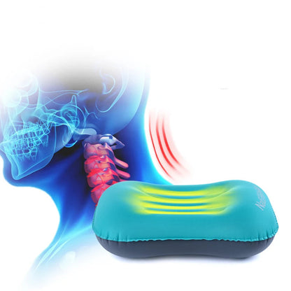 Luchtkussen - TravelEase - Opblaasbaar Comfort - Compact Ontwerp