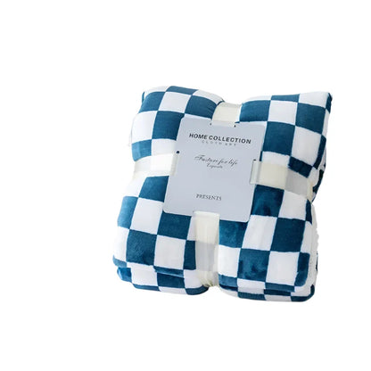 Flanellen Dekens - CozyNest - Retro Stijl - Zachte Warmte