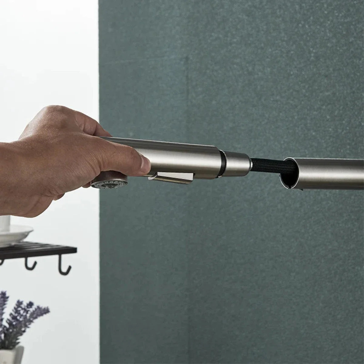 Keukenkraan - FlexiTap - Uittrekbare Tuit - Roestvrijstaal