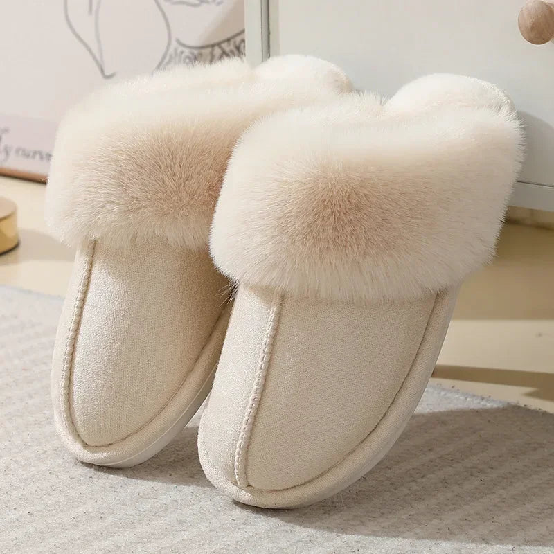Verwarmde Pantoffels - CozyFeet - Pluche Bont - Antislip Binnencomfort