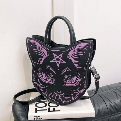 Gothische Handtas - DarkMuse - Kat Design - Spookachtige Elegant
