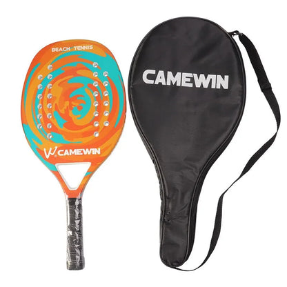 Beach Tennis Racket - FlexiServe - Carbonvezel - Lichtgewicht Ontwerp