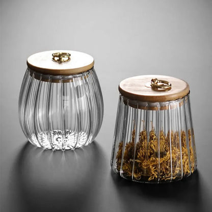 Opbergpot - PureGlass - Luchtdichte Deksel - Elegant Design