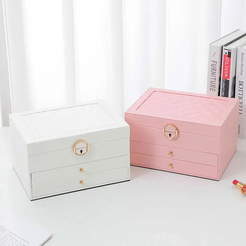 Sieradendoos - LuxiBox - Meerdere Lagen Opslag - Elegante Organizer
