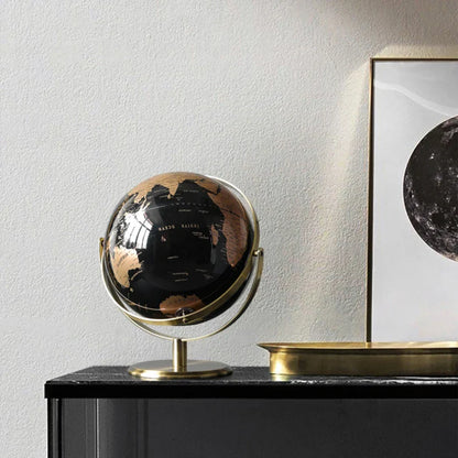 Globe - WorldSphere - Metalen Stand - Decoratief Stuk