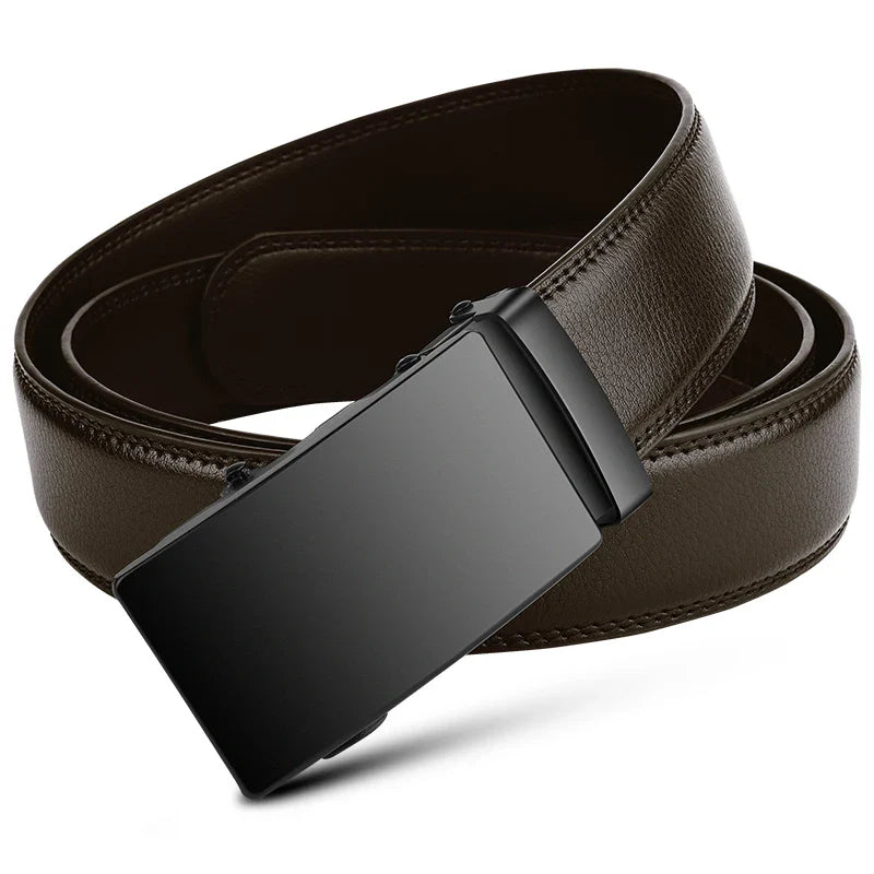 Automatische Riem - LuxeFit - Verstelbare Gesp - PU Leren Band