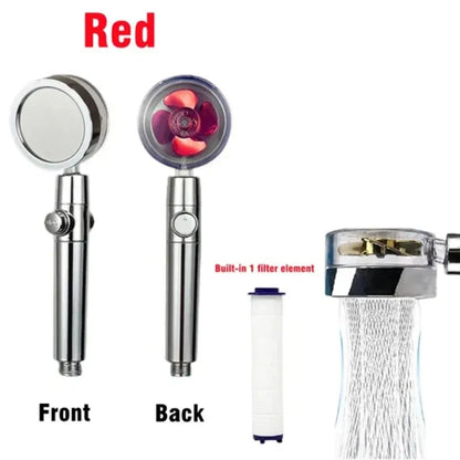 TurboFan Douchekop - AquaMax - 360° Draaibaar - Hoge Druk Waterbesparing