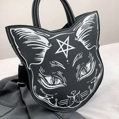 Gothische Handtas - DarkMuse - Kat Design - Spookachtige Elegant