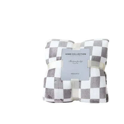 Flanellen Dekens - CozyNest - Retro Stijl - Zachte Warmte