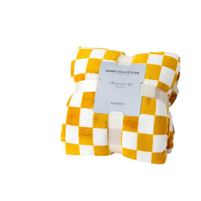 Flanellen Dekens - CozyNest - Retro Stijl - Zachte Warmte