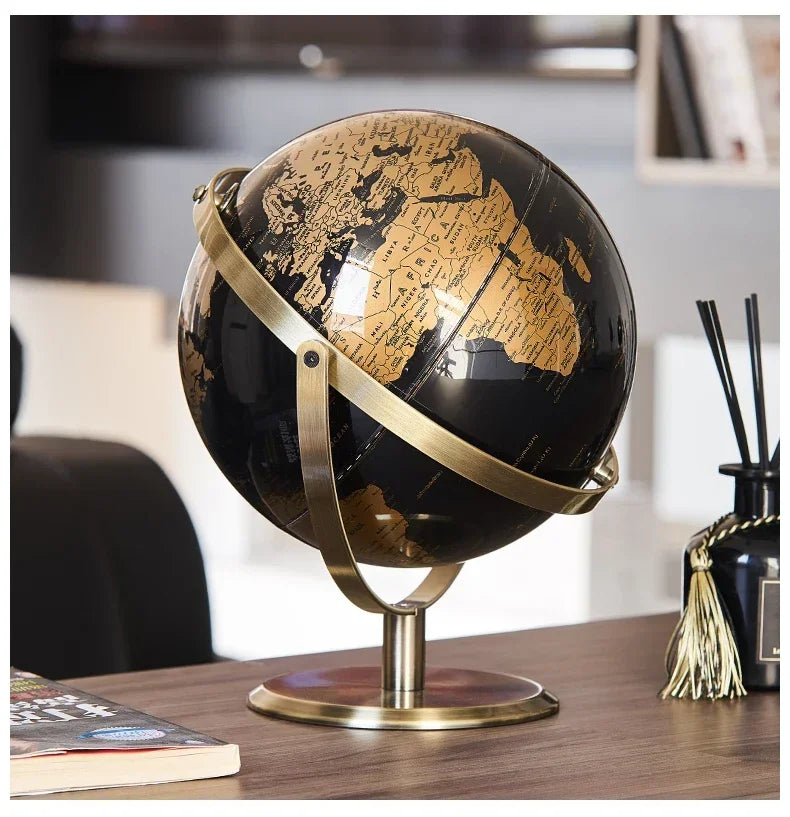 Globe - WorldSphere - Metalen Stand - Decoratief Stuk