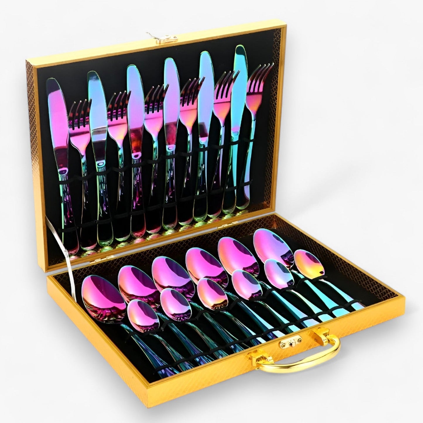 Bestekset - LuxeFork - Elegante Ontwerp - Duurzaam RVS