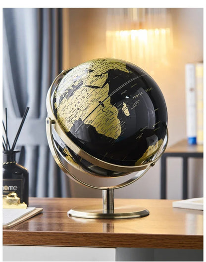 Globe - WorldSphere - Metalen Stand - Decoratief Stuk