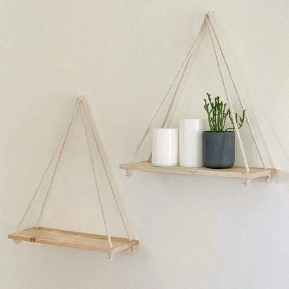 Wandplank - EcoHemp - Omkeerbaar Design - Boho Chic