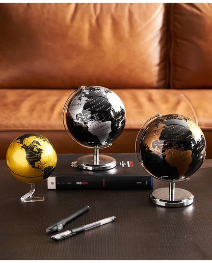 Globe - WorldSphere - Metalen Stand - Decoratief Stuk