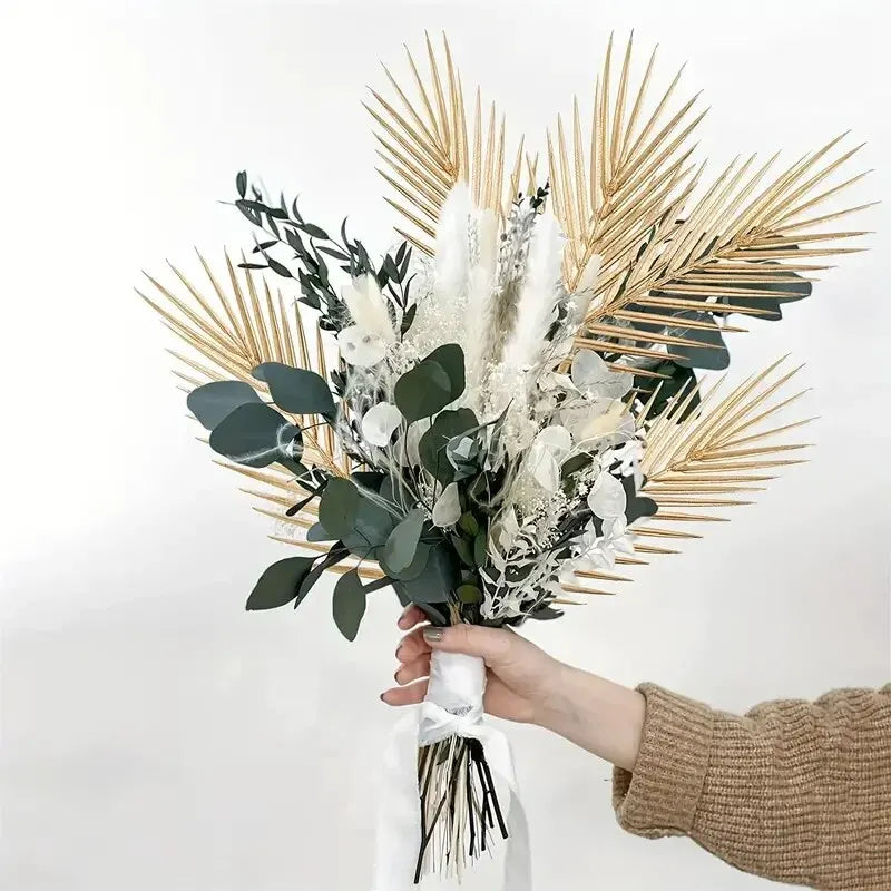 Kunstmatige Bladeren - GoldenLeaf - Palm Design - Tropisch Decor