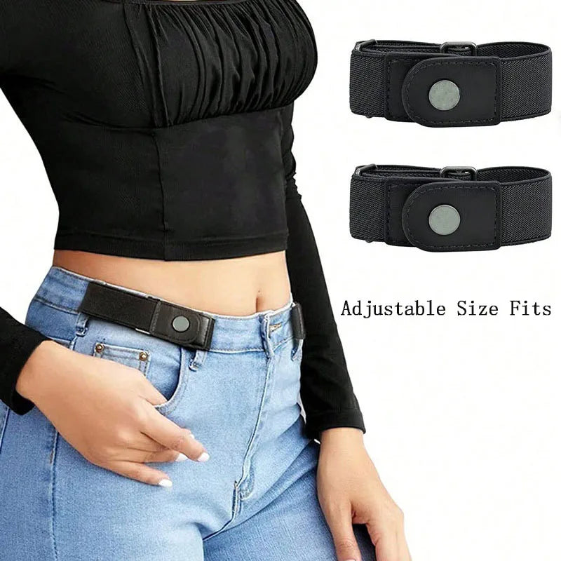 Elastische Riem Set - FlexiFit - Verstelbare Maat - Onzichtbaar Ontwerp