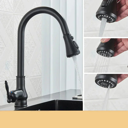 Keukenkraan - VintageTap - Antiek Messing - Elegante Design