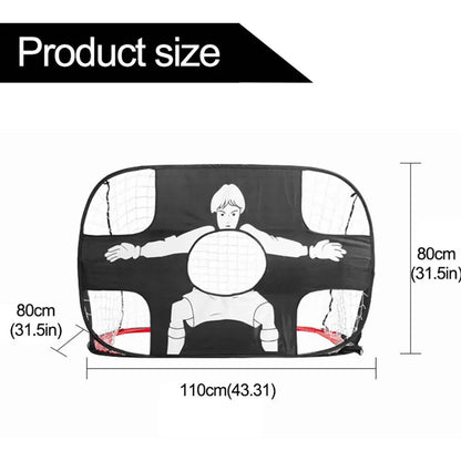 Opvouwbaar Voetbaldoel - Sportiva - Duurzaam Nylon - Binnen & Buiten