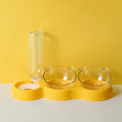 Voederstation - KarlFeast - 3-in-1 Ontwerp - Drinken & Schelpen Ondersteuning