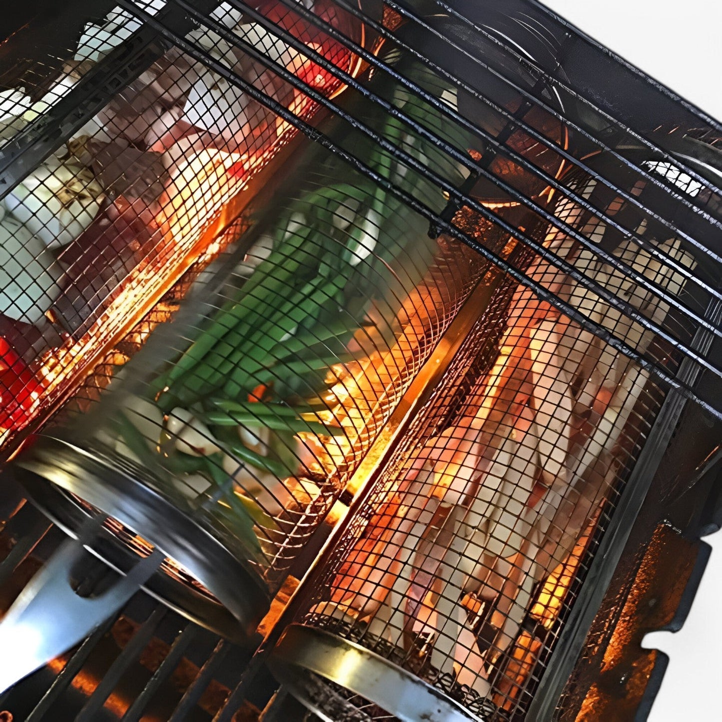 BBQ Grillmand - CookPro - Draaifunctie - Gelijke Bereiding