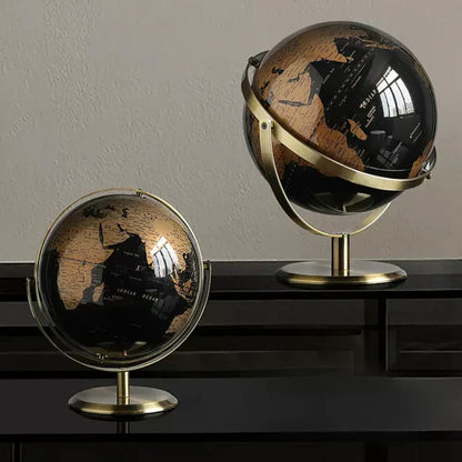 Globe - WorldSphere - Metalen Stand - Decoratief Stuk