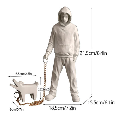 Straatkunst Beeld - UrbanCraft - Hars Sculptuur - Speelse Ontwerp