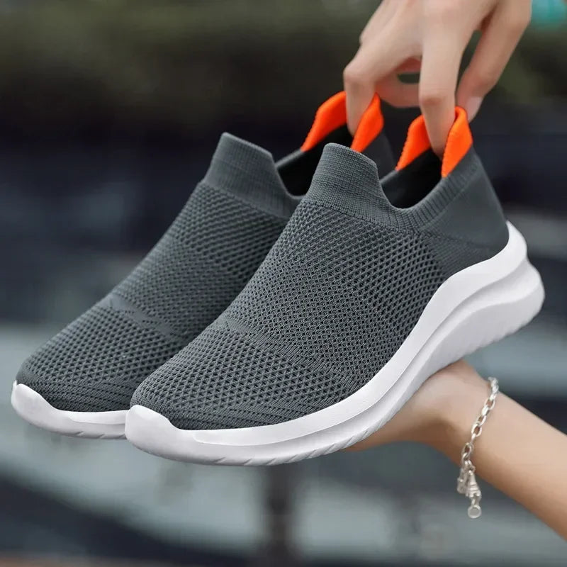 Heren Sneakers - SwiftStep - Slip-On Comfort - Lichte Wandelschoenen