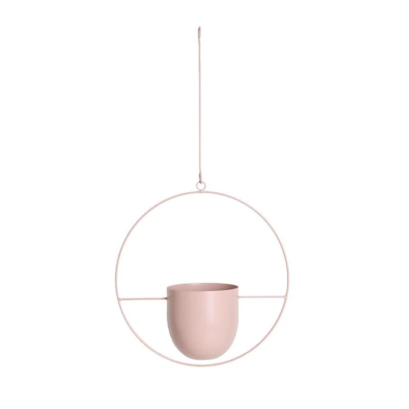 Hangende Bloempot - DecoBloom - Metalen Ketting - Elegante Uitstraling