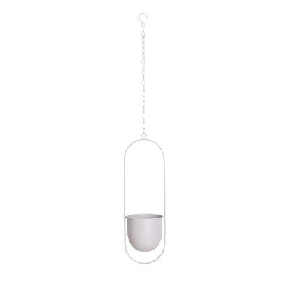 Hangende Bloempot - DecoBloom - Metalen Ketting - Elegante Uitstraling