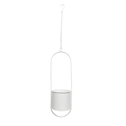 Hangende Bloempot - DecoBloom - Metalen Ketting - Elegante Uitstraling