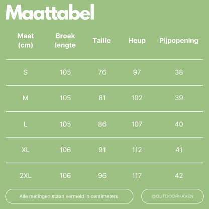 Buitenbroeken - TrekPro - Waterdichte Ontwerp - Ademend Comfort
