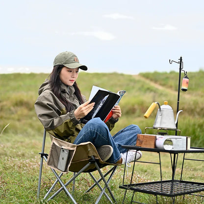 Draagbare Kampeerstoel - TrekMax - Hoge Capaciteit - Waterdicht & Ademend