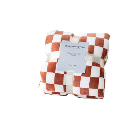 Flanellen Dekens - CozyNest - Retro Stijl - Zachte Warmte