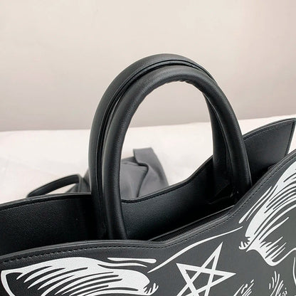 Gothische Handtas - DarkMuse - Kat Design - Spookachtige Elegant