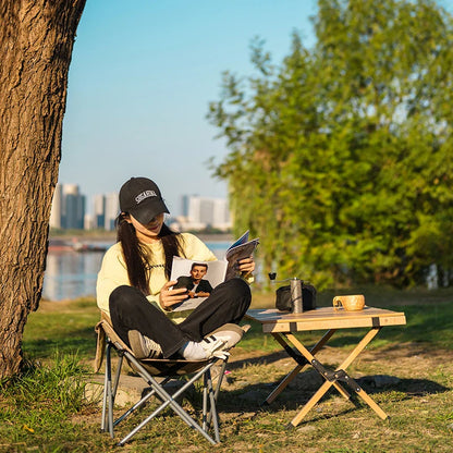 Draagbare Kampeerstoel - TrekMax - Hoge Capaciteit - Waterdicht & Ademend