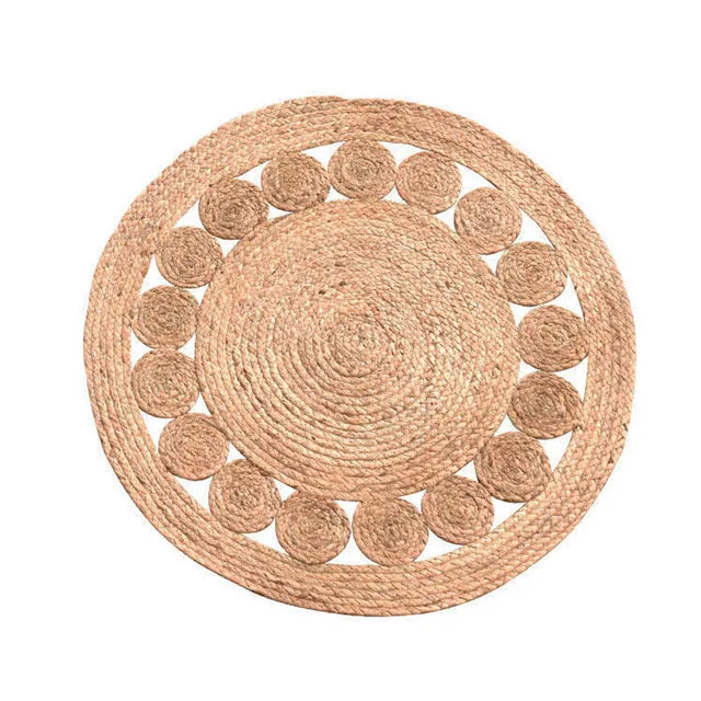 Rond Vloerkleed - EcoWeave - Natuurlijke Vezels - Duurzaam Design