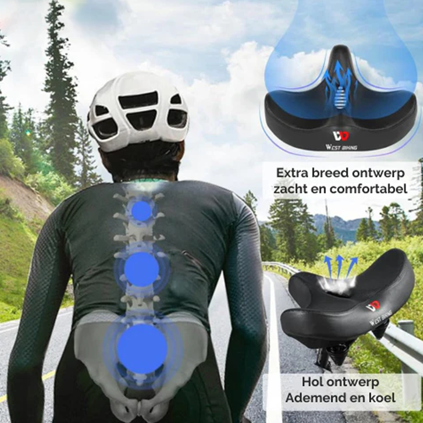 Buitenrit Kussen - ComfortMax - Ergonomische Ondersteuning - Perfect voor Avonturen