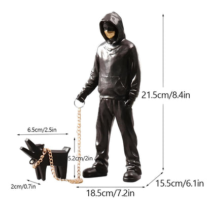 Straatkunst Beeld - UrbanCraft - Hars Sculptuur - Speelse Ontwerp