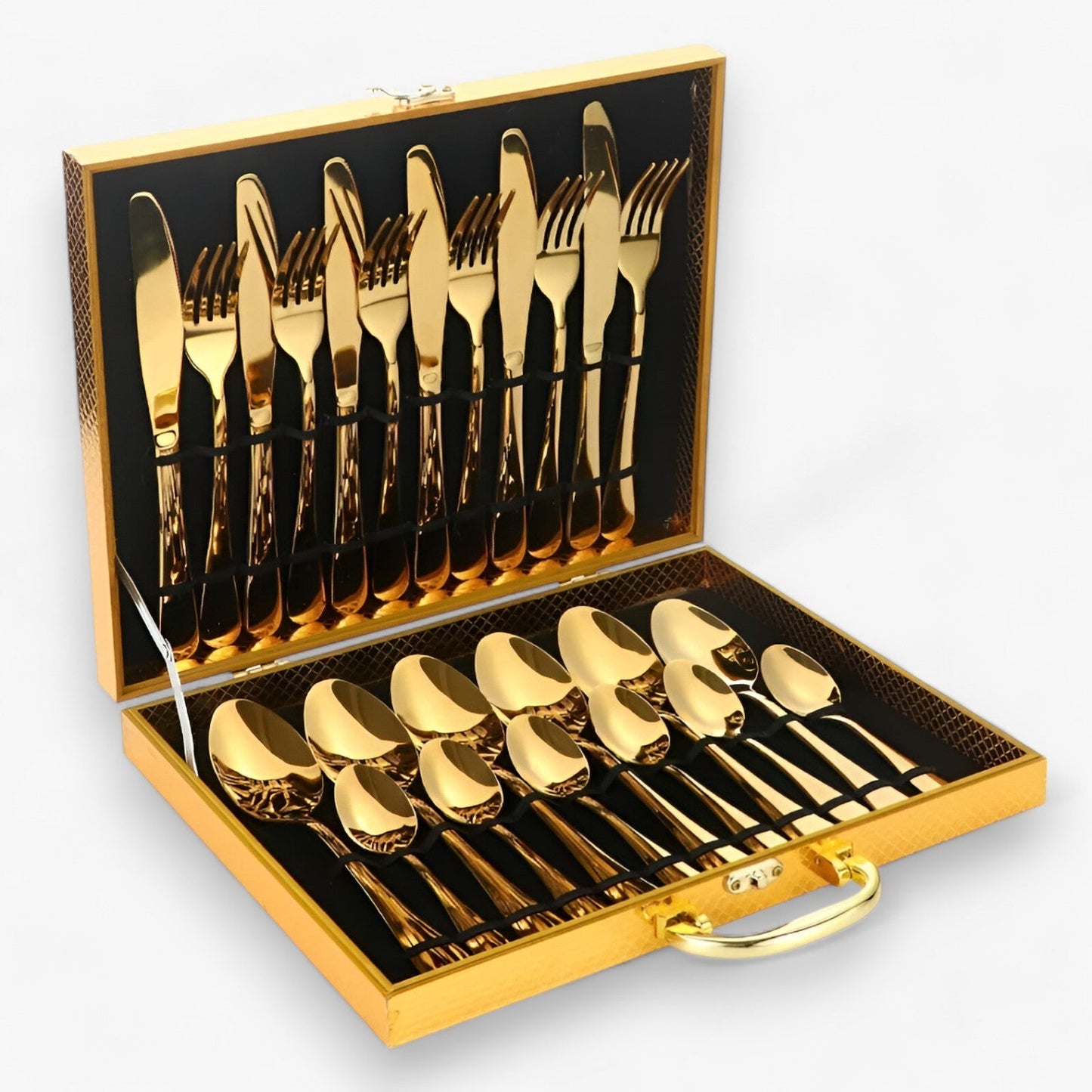 Bestekset - LuxeFork - Elegante Ontwerp - Duurzaam RVS