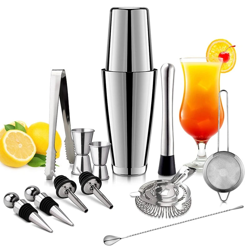 Cocktailshaker Set - MixPro - RVS - Professionele Bar Tools