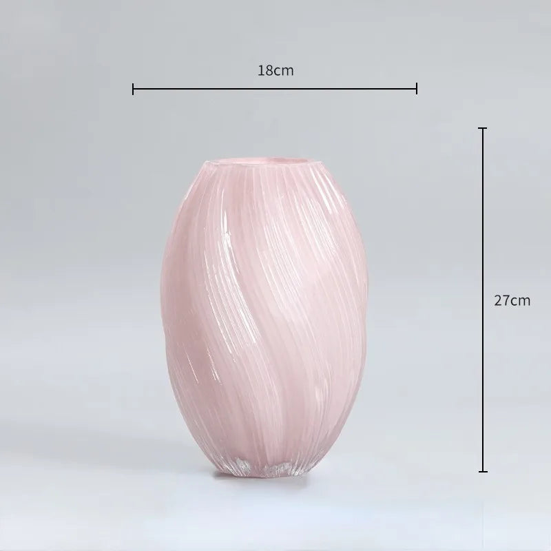 Glazen Vaas - TwistDesign - Moderne Decoratie - Elegante Stijl